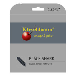 Tenisové Struny Kirschbaum Black Shark 12m schwarz